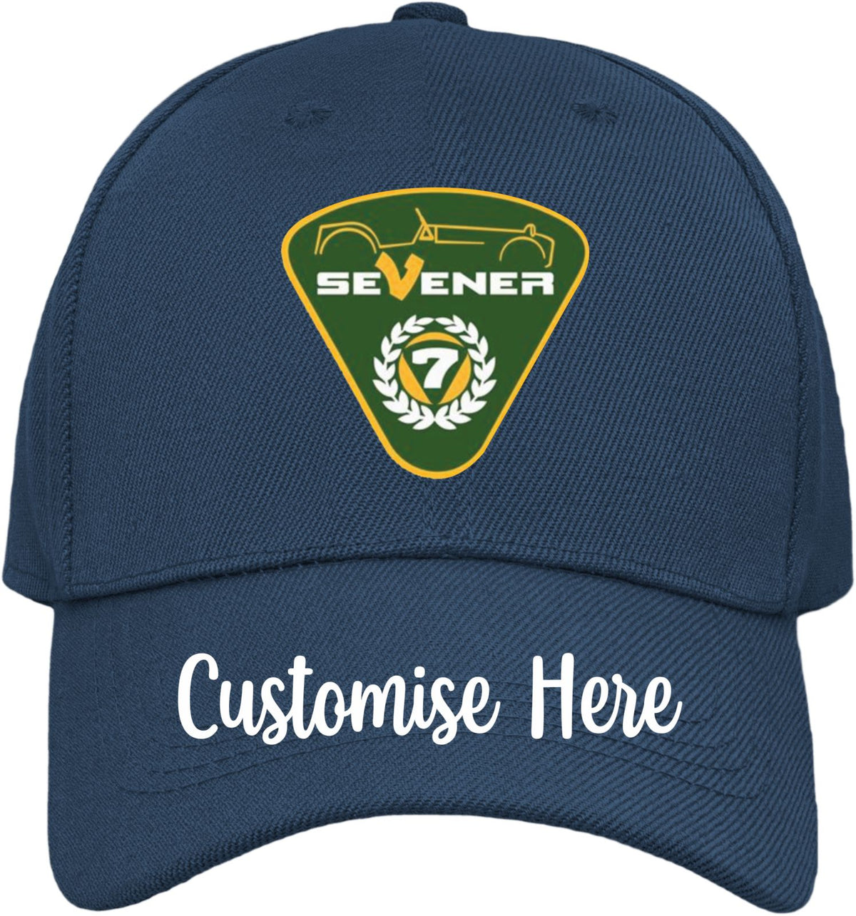 Caterham and Lotus Seven Sports Car enthusiasts Sevener Baseball Cap