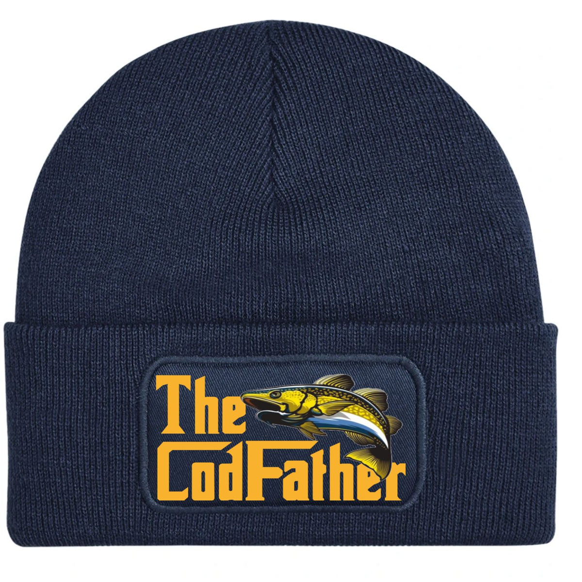 Cod Father Fishing Beanie Hat