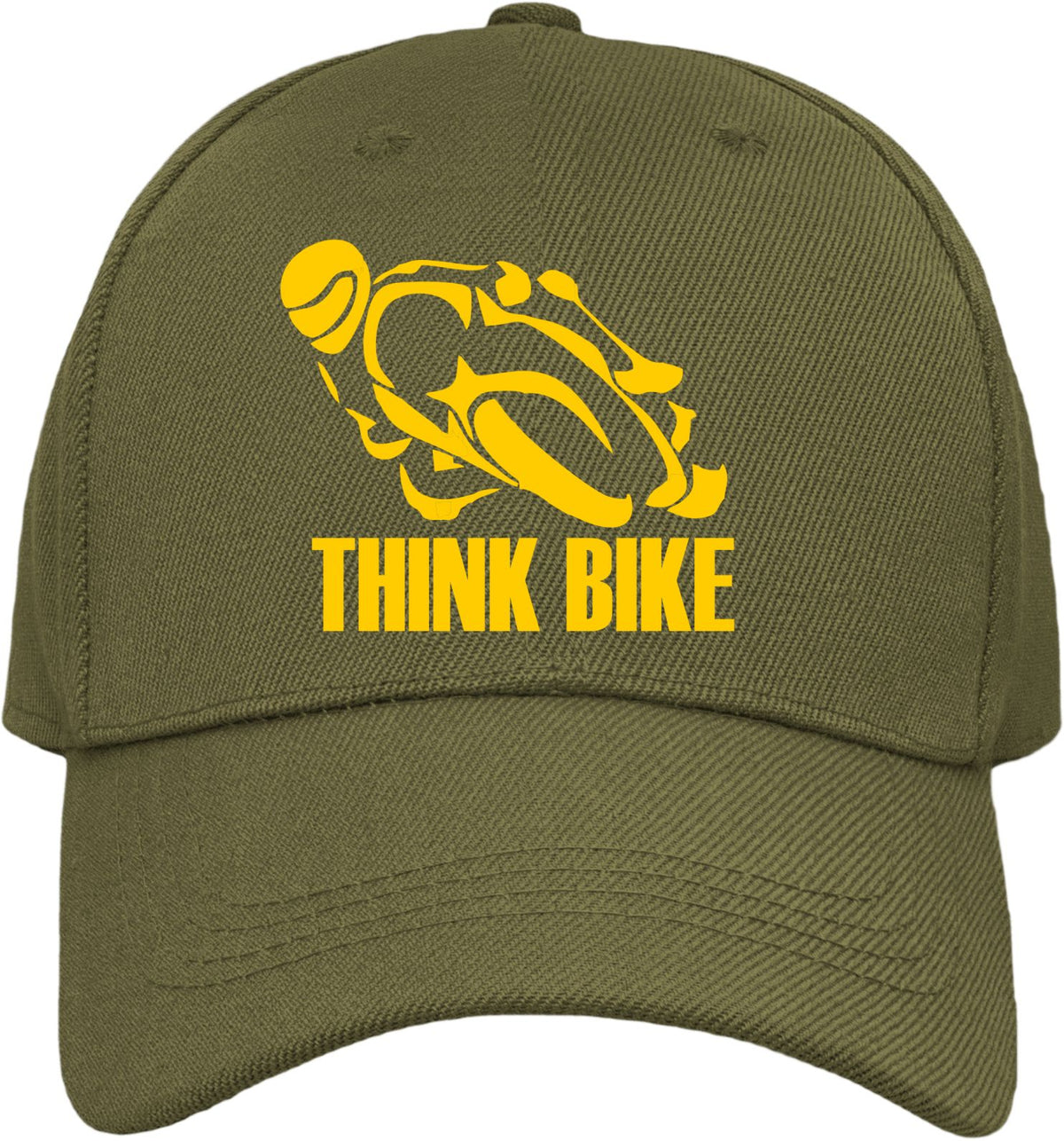 Think Bike Motorcycle Safety Baseball Cap