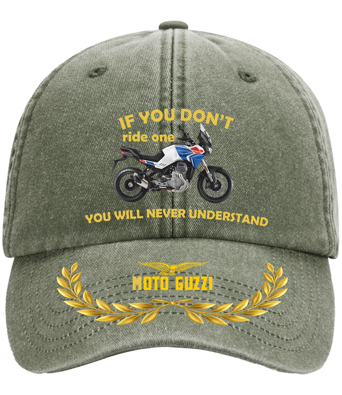 Moto Guzzi Motorcycle Retro Vintage Baseball Cap