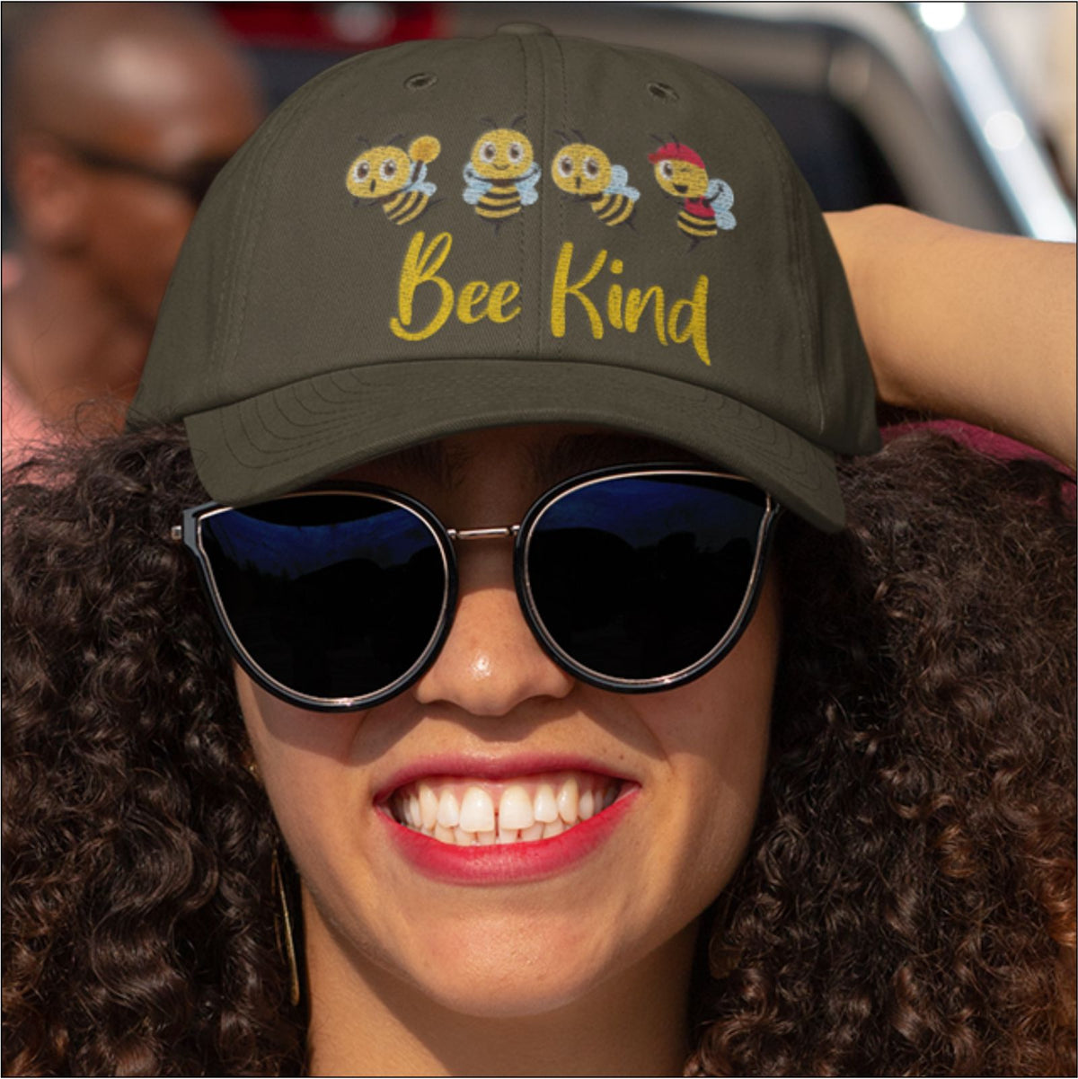 Bee Kind Gardening Baseball Cap – Gift for Gardeners