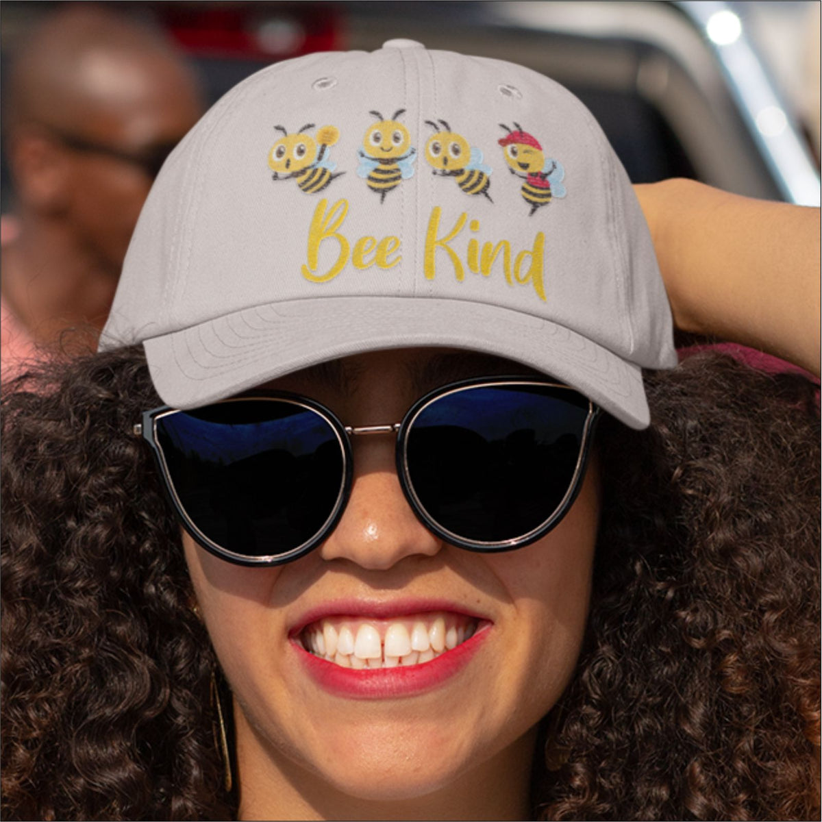 Bee Kind Gardening Baseball Cap – Gift for Gardeners