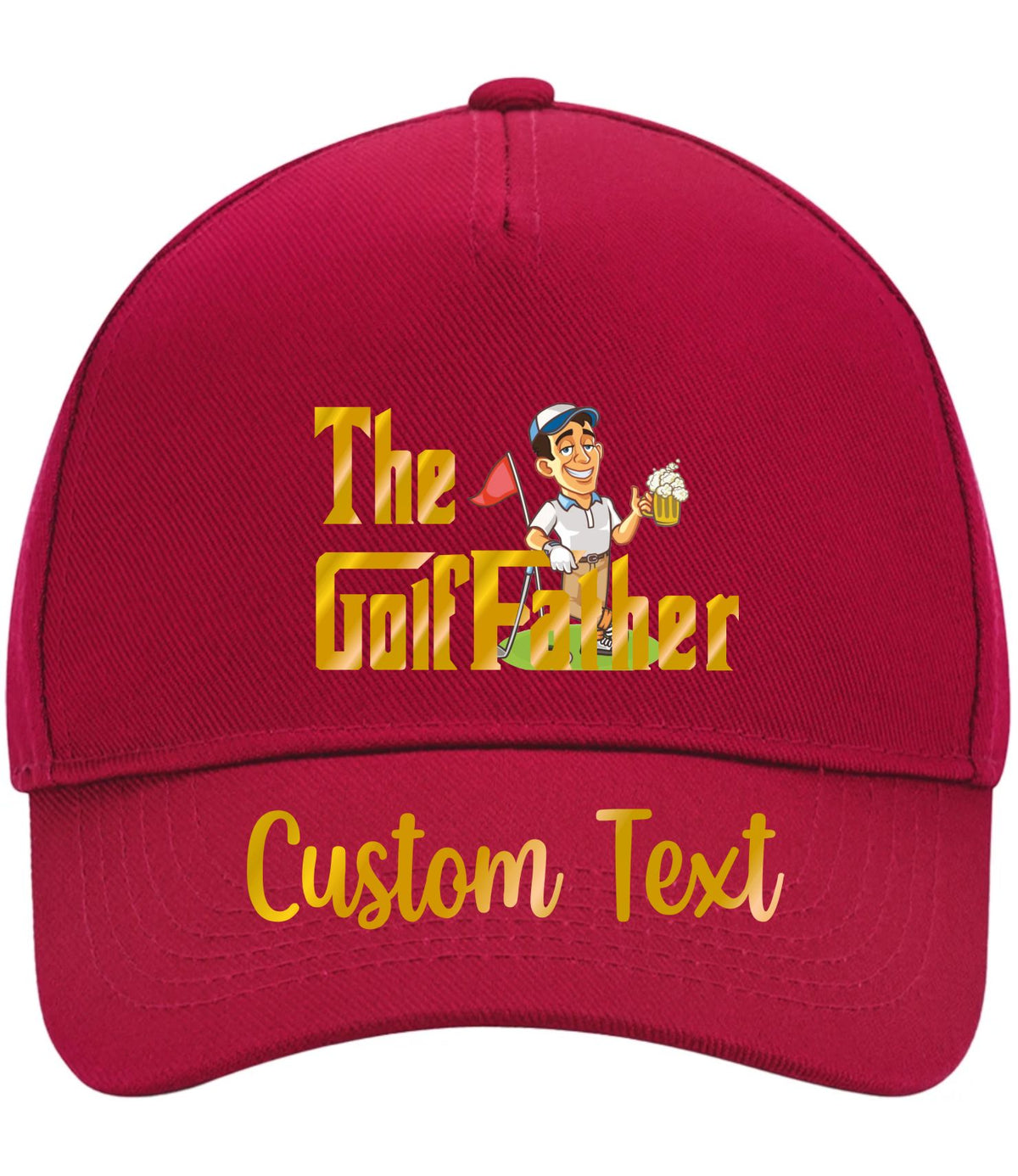 Custom Golf Father Baseball Cap Gift for Golfing Dad | Signature Apparel
