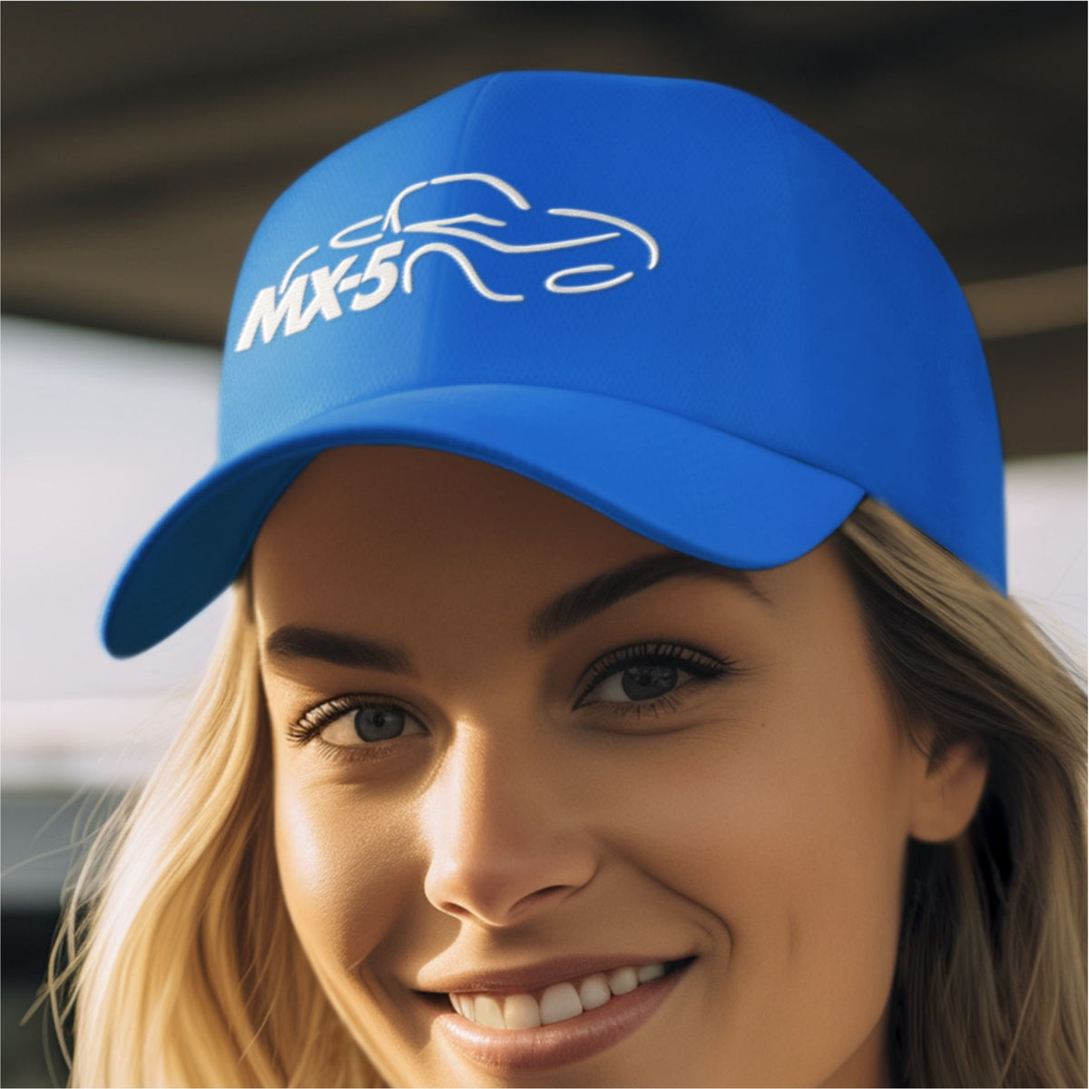 Custom MX-5 Motoring Auto Sports Car Premium Baseball Cap | Signature Apparel