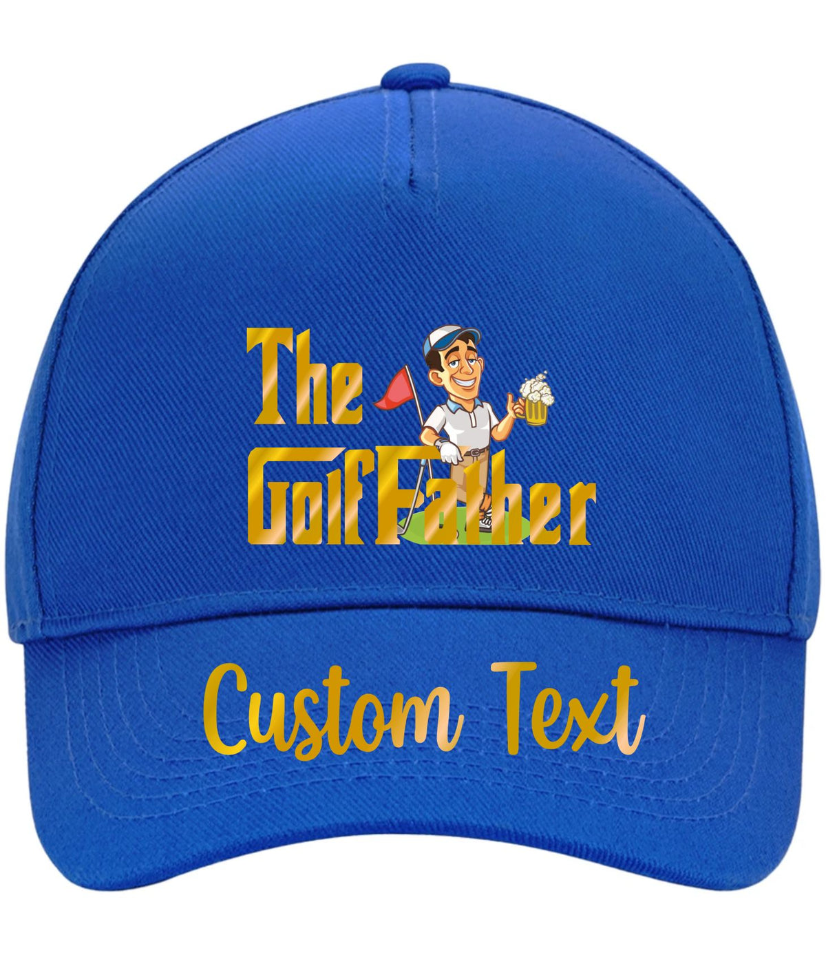 Custom Golf Father Baseball Cap Gift for Golfing Dad | Signature Apparel