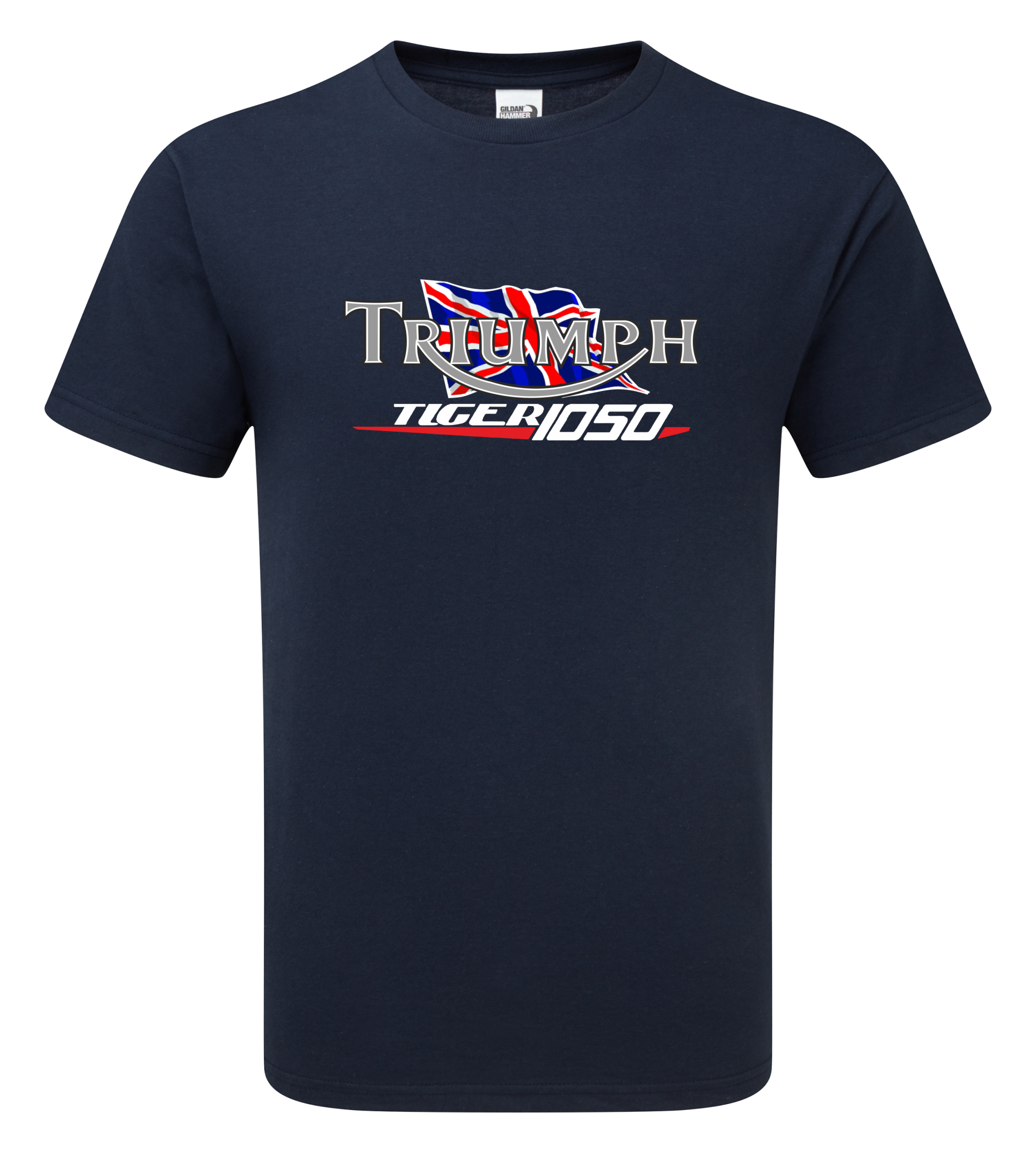 Customisable Retro Vintage English Classic Triumph Tiger 1050 Logo Premium Biker T-shirt