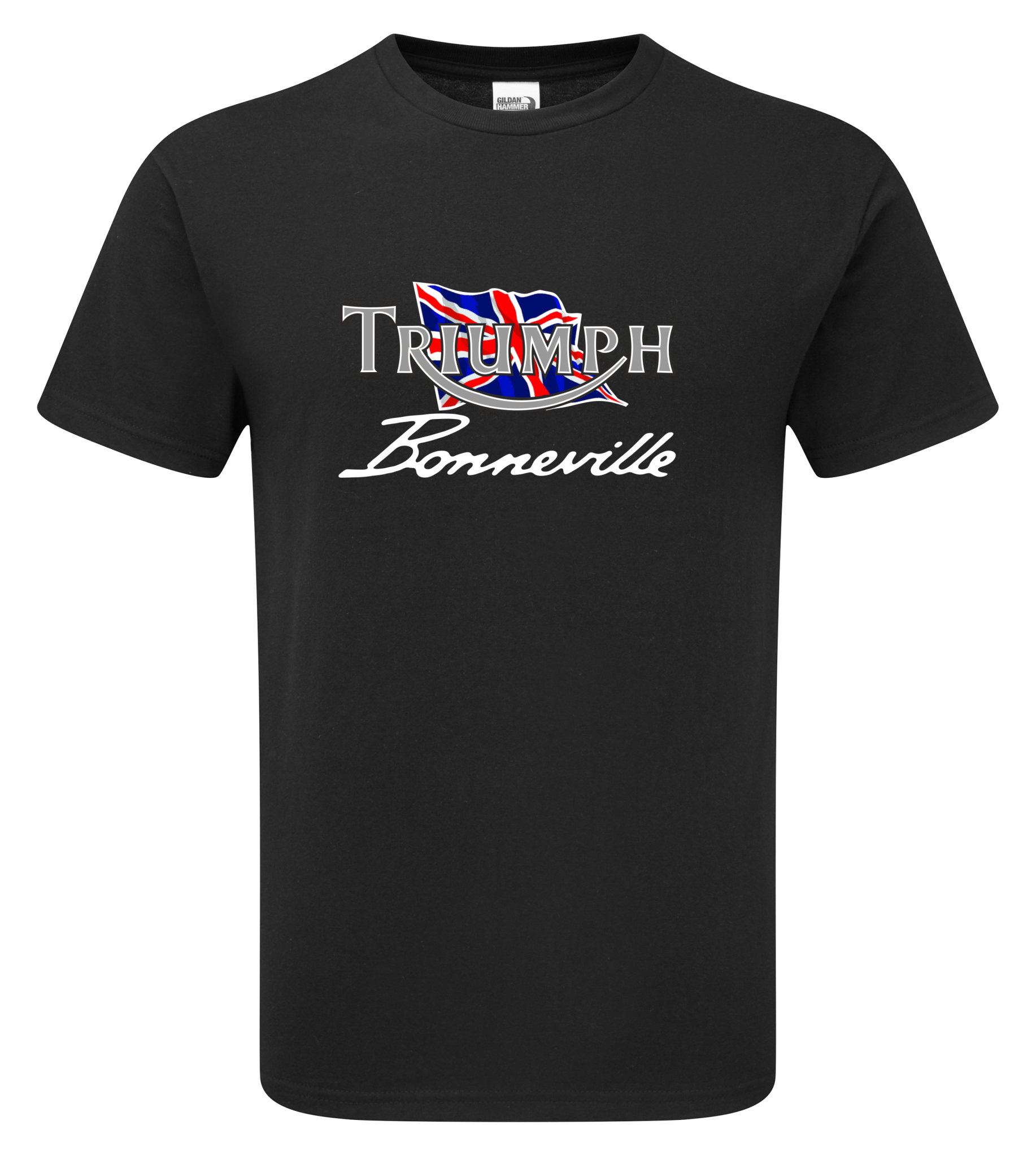 Customisable Retro Vintage English Classic Triumph Bonneville Logo Premium Biker T-shirt