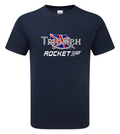 Customisable Retro Vintage English Classic Triumph Rocket3 GT Logo Premium Biker T-shirt