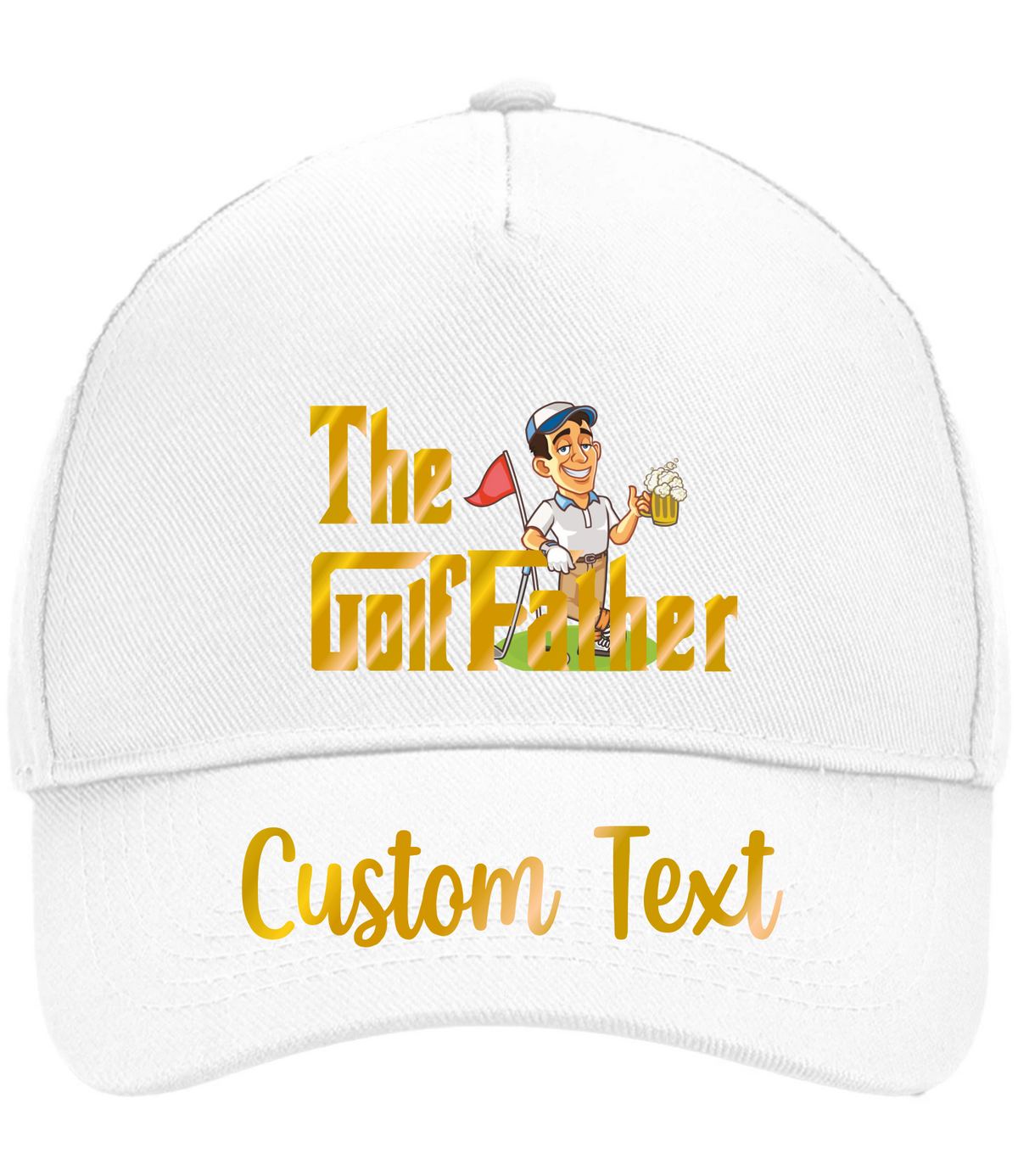 Custom Golf Father Baseball Cap Gift for Golfing Dad | Signature Apparel
