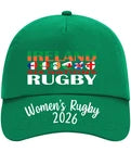 Ireland Six Nations Women's Rugby Baseball Cap | Gift | Save 30% with Multi-Buy
