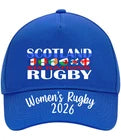 Scotland Six Nations Women's Rugby Baseball Cap | Gift |
