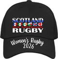 Scotland Six Nations Women's Rugby Baseball Cap | Gift |