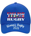 England Six Nations Women's Rugby Baseball Cap | Gift |