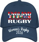 England Six Nations Women's Rugby Baseball Cap | Gift |