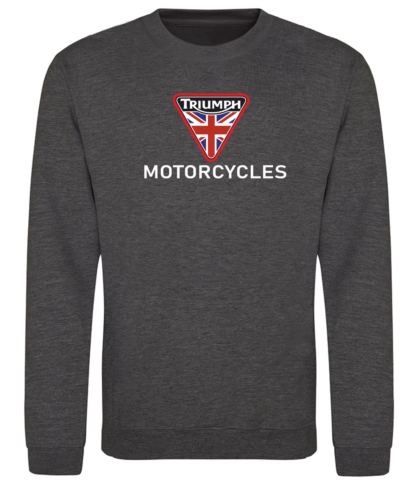 Retro Classic English  Triumph Motorcycle Biker Premium Quality Sweatshirt