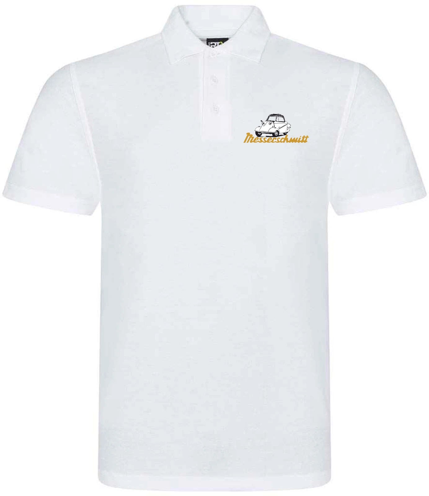 Customisable Retro Vintage Classic Messerschmitt Auto Premium Quality Poloshirt