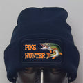 Humorous Funny Fishing Angling Pike Hunter Premium Quality Beanie Hat