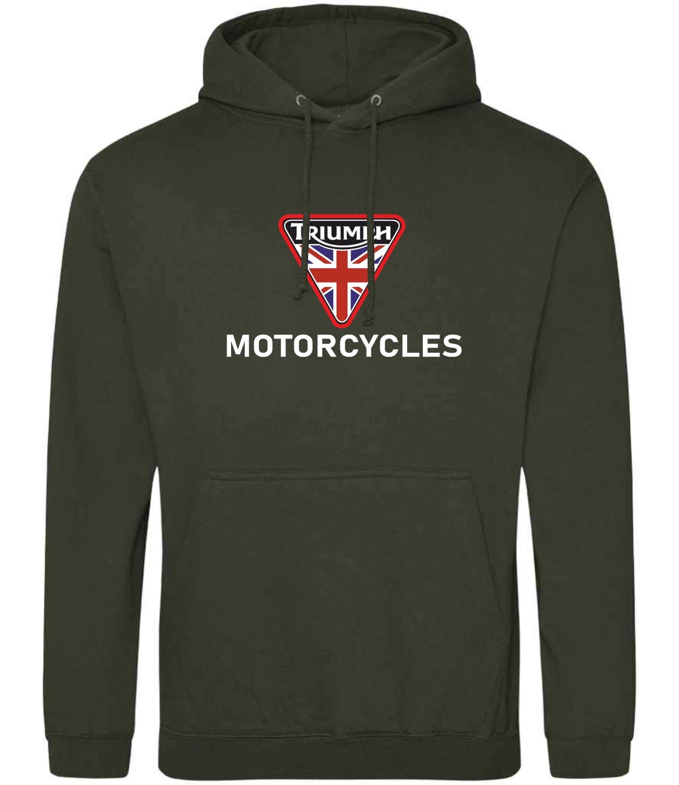 Customisable Retro Classic English Triumph Biker Premium Hooded Sweatshirt