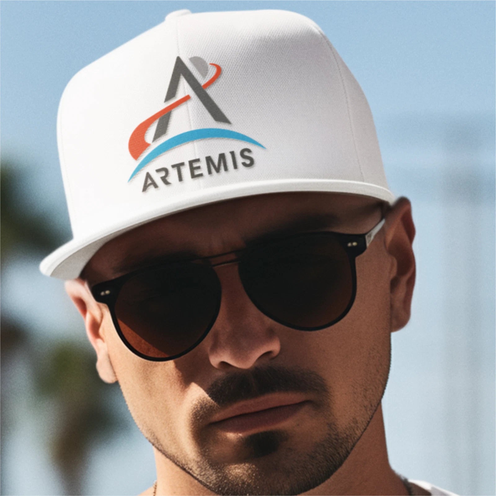 Iconic NASA Artemis Logo Quality Baseball Cap Gift |