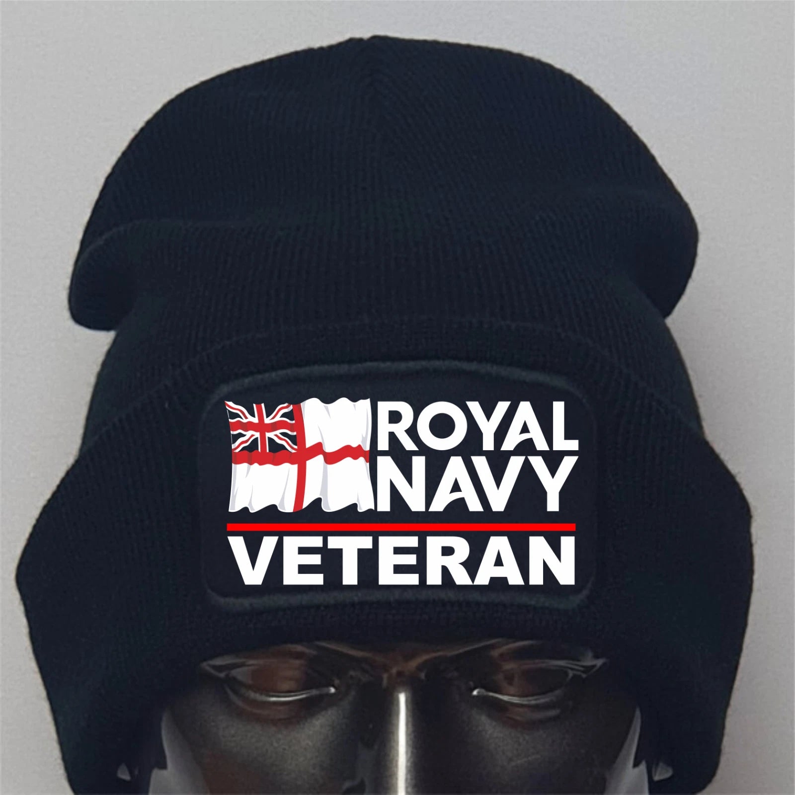 Royal Navy Veteran Ensign Premium Quality Beanie Hat