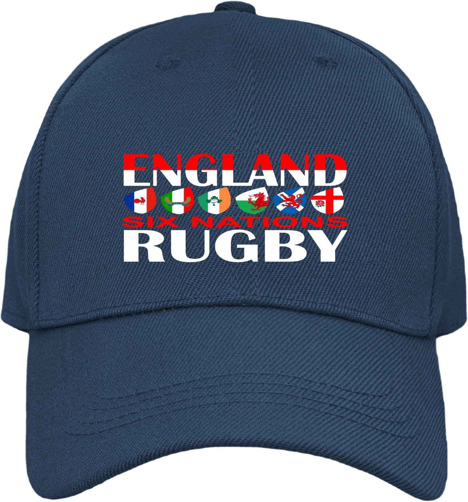 2026 Rugby Six Nations England Premium Quality Baseball Cap Unique Design