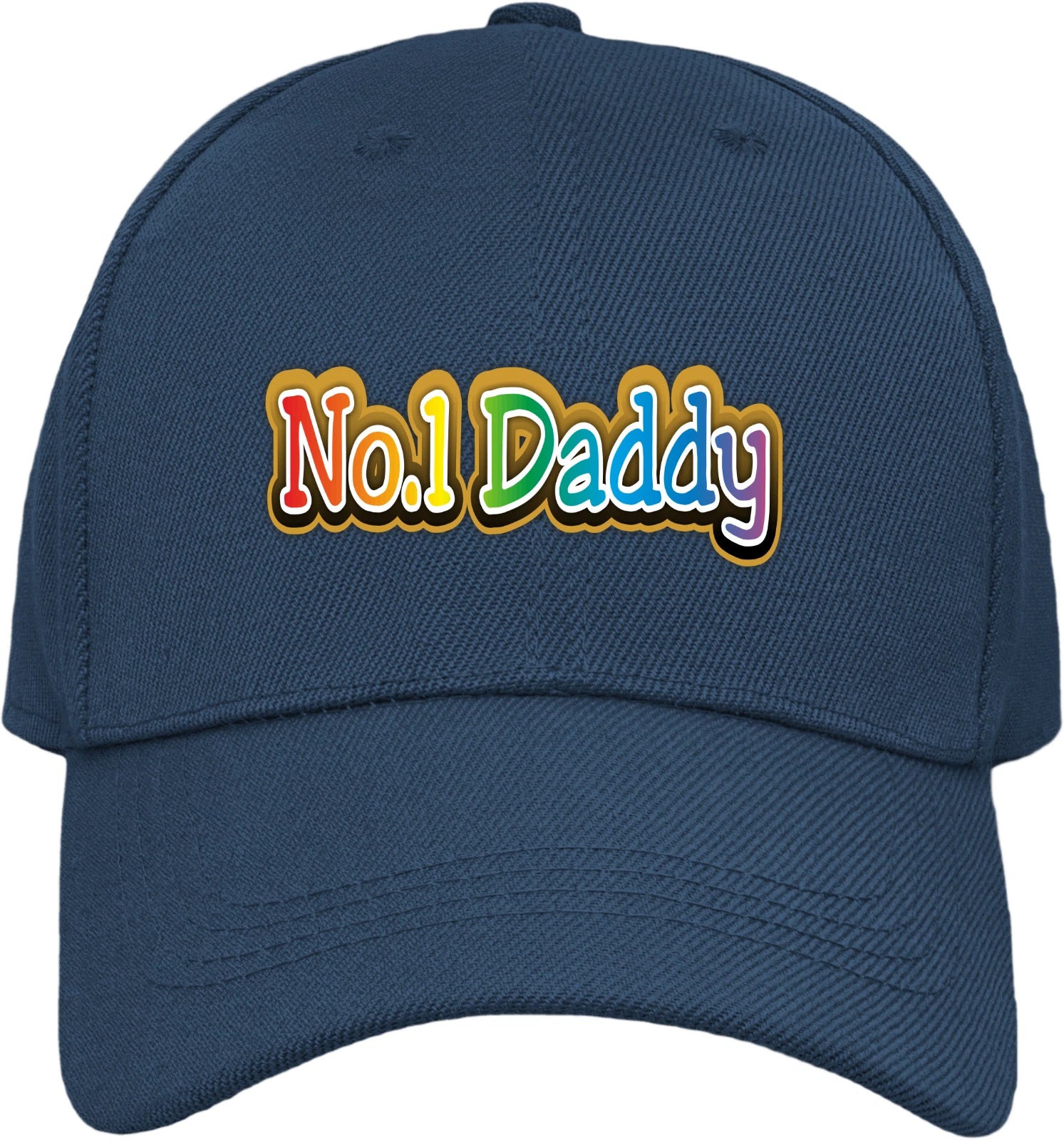 Fathers Day Dads Day Number One Daddy Premium Quality Baseball Cap