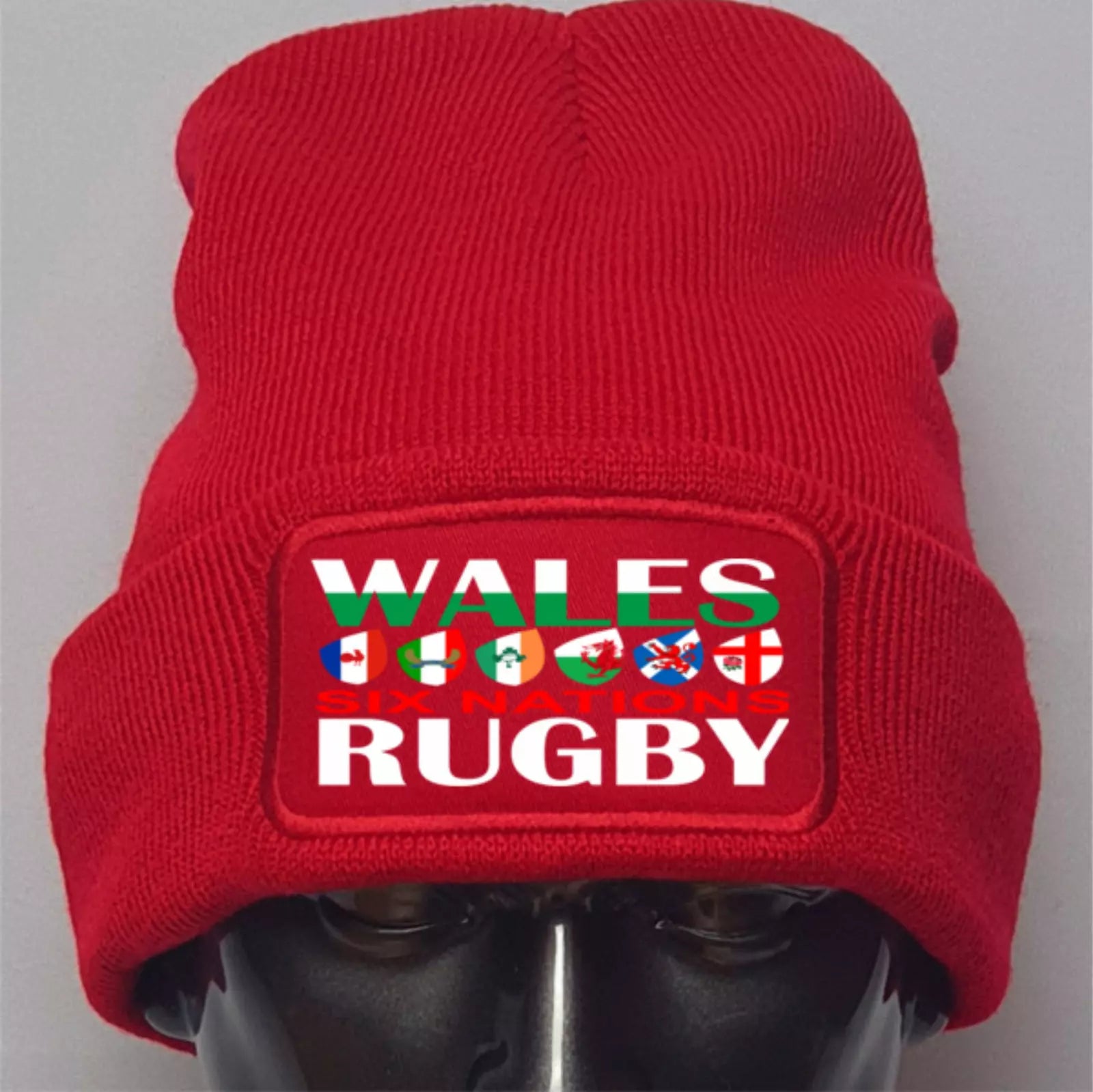 2026 Rugby Six Nations Wales Premium Quality Beanie Hat Unique Design