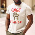 Funny Humorous PG Tips Monkey Cage Fighter Premium Quality Hammer T-shirt