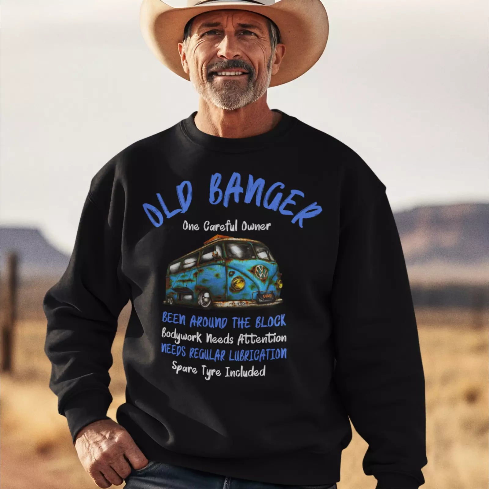 Funny Humorous Old Banger Family Age Birthday Gift Premium Quality Sweatshirt