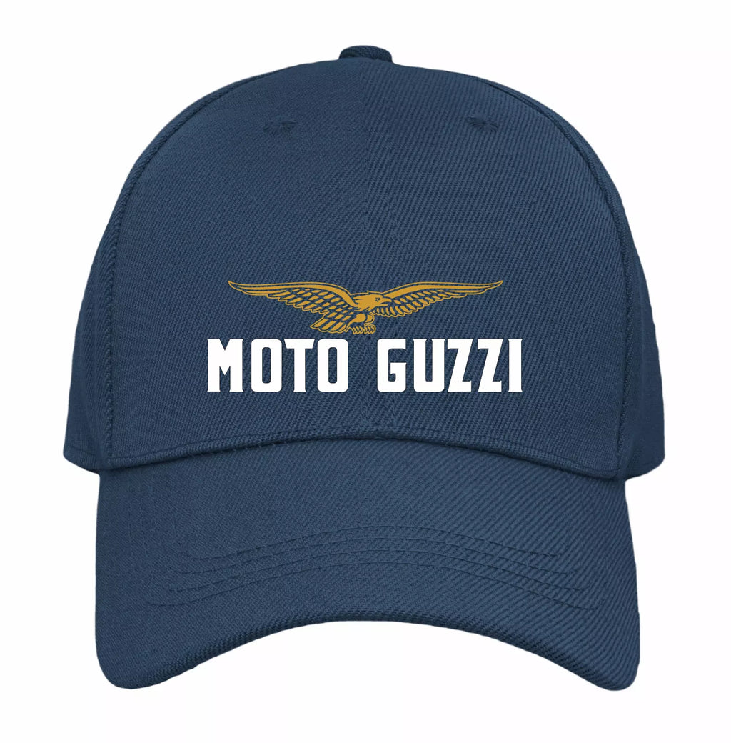 Retro Classic Moto Guzzi Golden Eagle Motorcycle Logo Biker Quality Baseball Cap