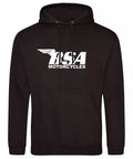 Retro Vintage Classic English BSA Motorcycle Biker Premium Hooded Sweatshirt