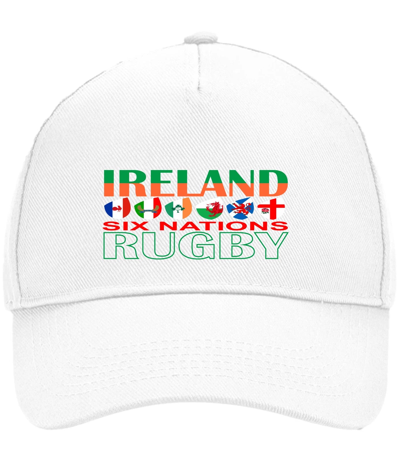 2026 Rugby Six Nations Ireland Premium Quality Baseball Cap Unique Design