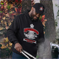 Vintage Classic Royal Enfield Gun Motorcycle Biker Premium Hooded Sweatshirt