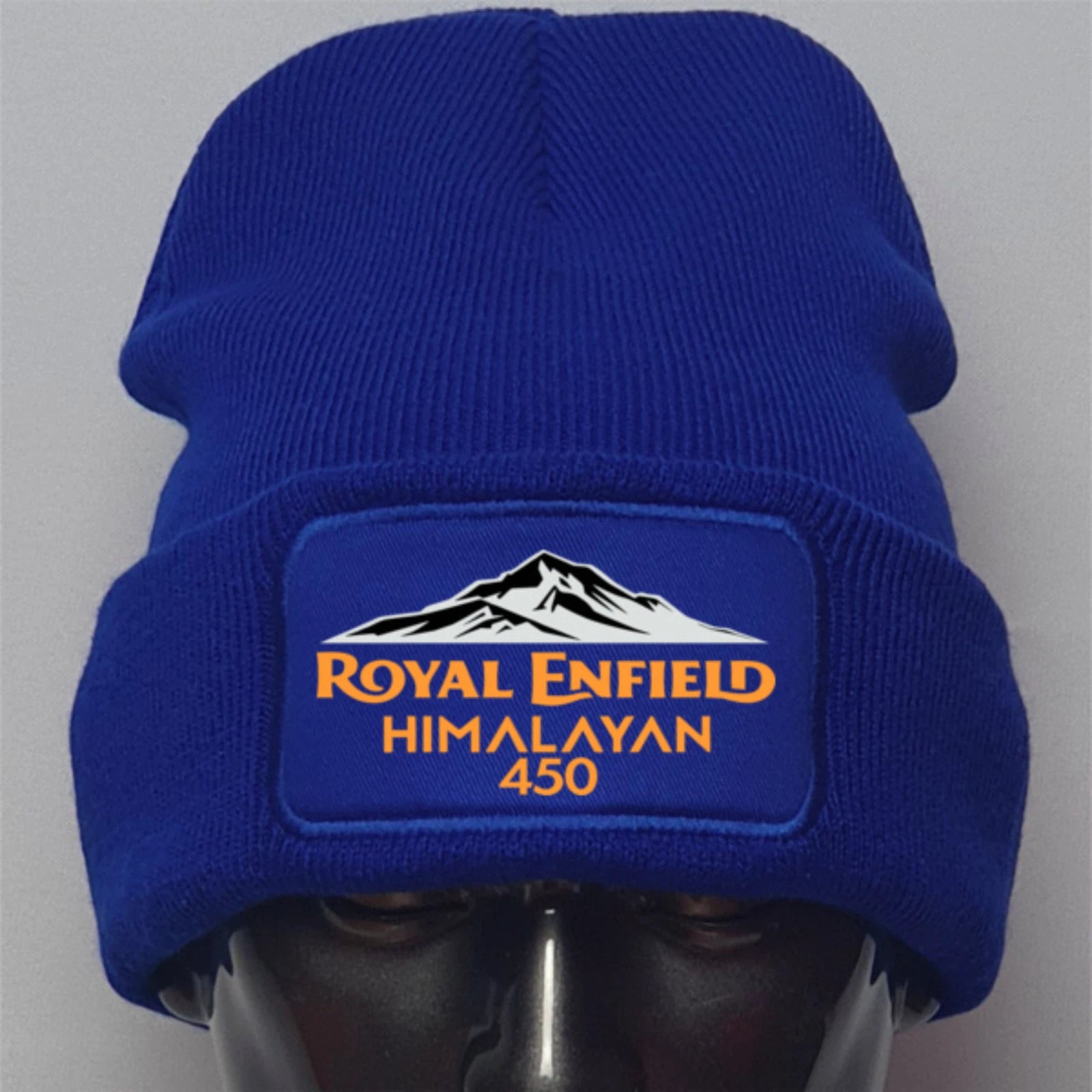 Retro Vintage Royal Enfield Himalayan 450 knitted Premium Quality Beanie Hat