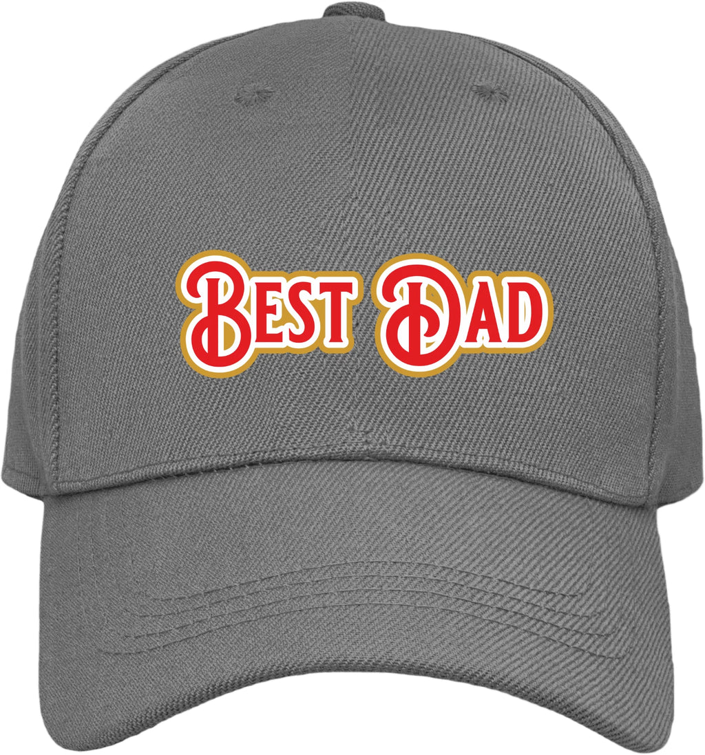 Fathers Day Dads Day Best Dad  Premium Quality Baseball Cap