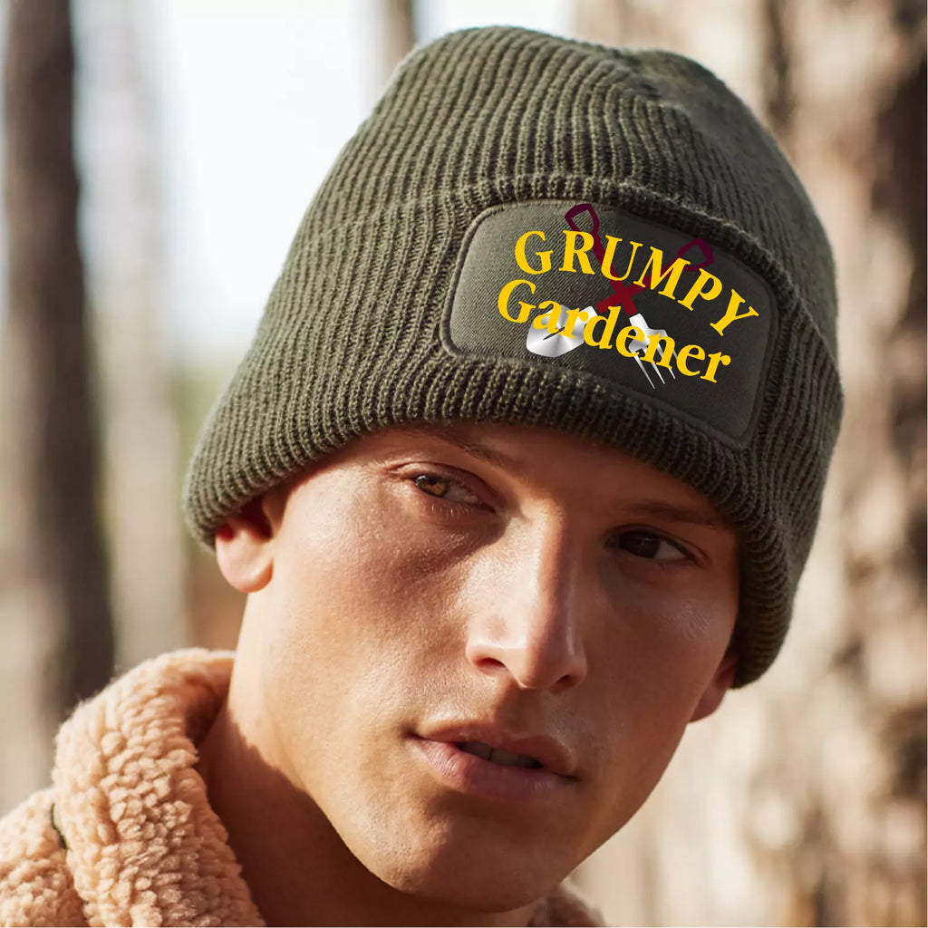 Funny Humorous Gardening Grumpy Gardener Decoration Premium Quality Beanie