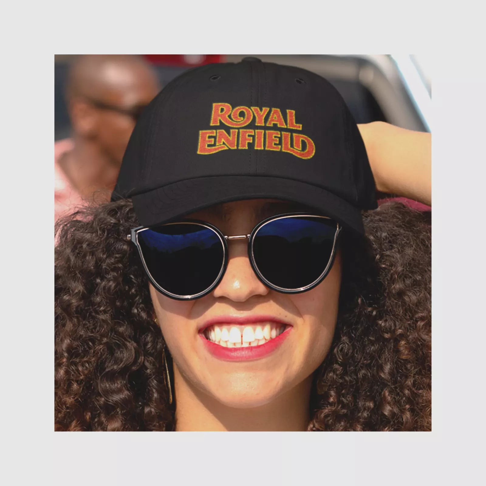 Retro Vintage Classic Royal Enfield  Motorcycle Logo Biker Quality Baseball Cap