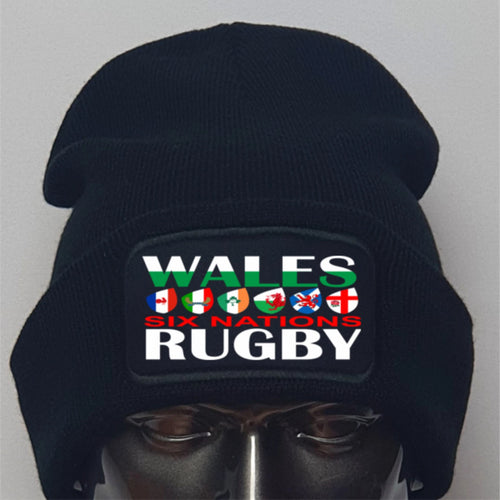 2026 Rugby Six Nations Wales Premium Quality Beanie Hat Unique Design