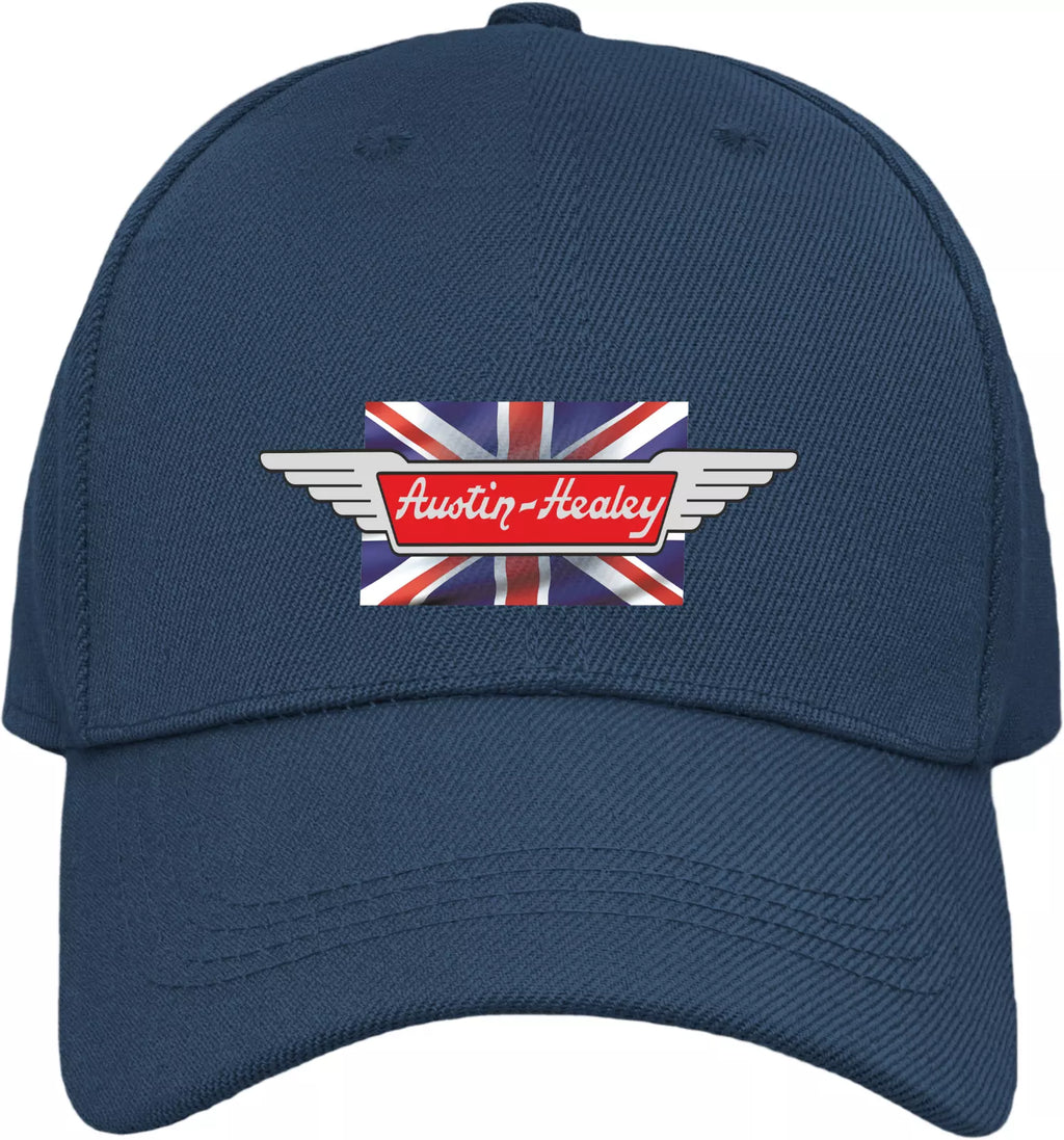 Retro Vintage Motoring Austin Healey 3000 Logo and Image Quality Baseball Cap