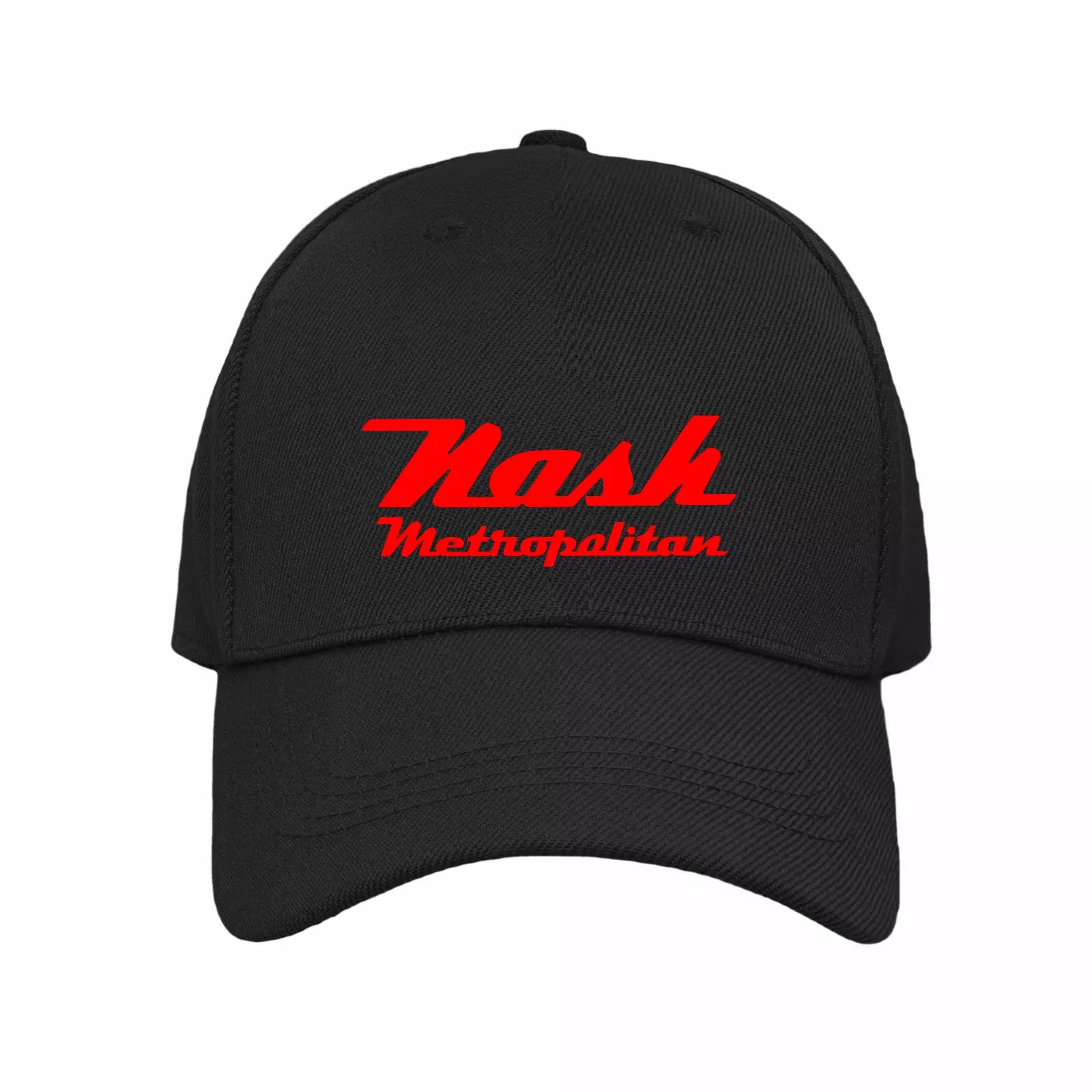 Vintage Motoring Nash Metropoitan Logo and Image Quality Baseball Cap