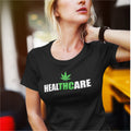 Funny Humorous Cannabis Healthcare THC Premium Quality Hammer T-shirt