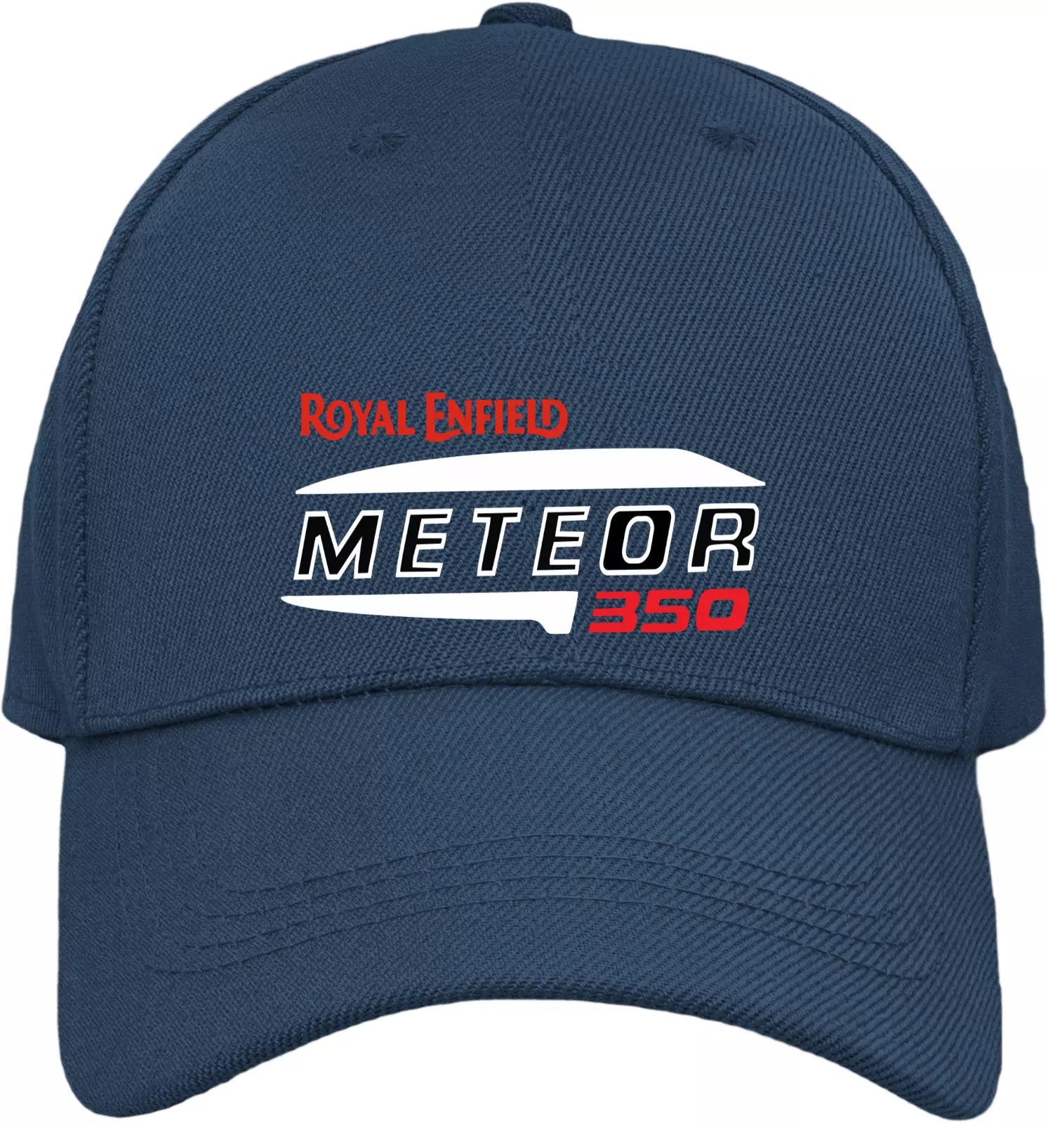 Retro Classic Royal Enfield Meteor 350  Motorcycle Logo Biker Baseball Cap