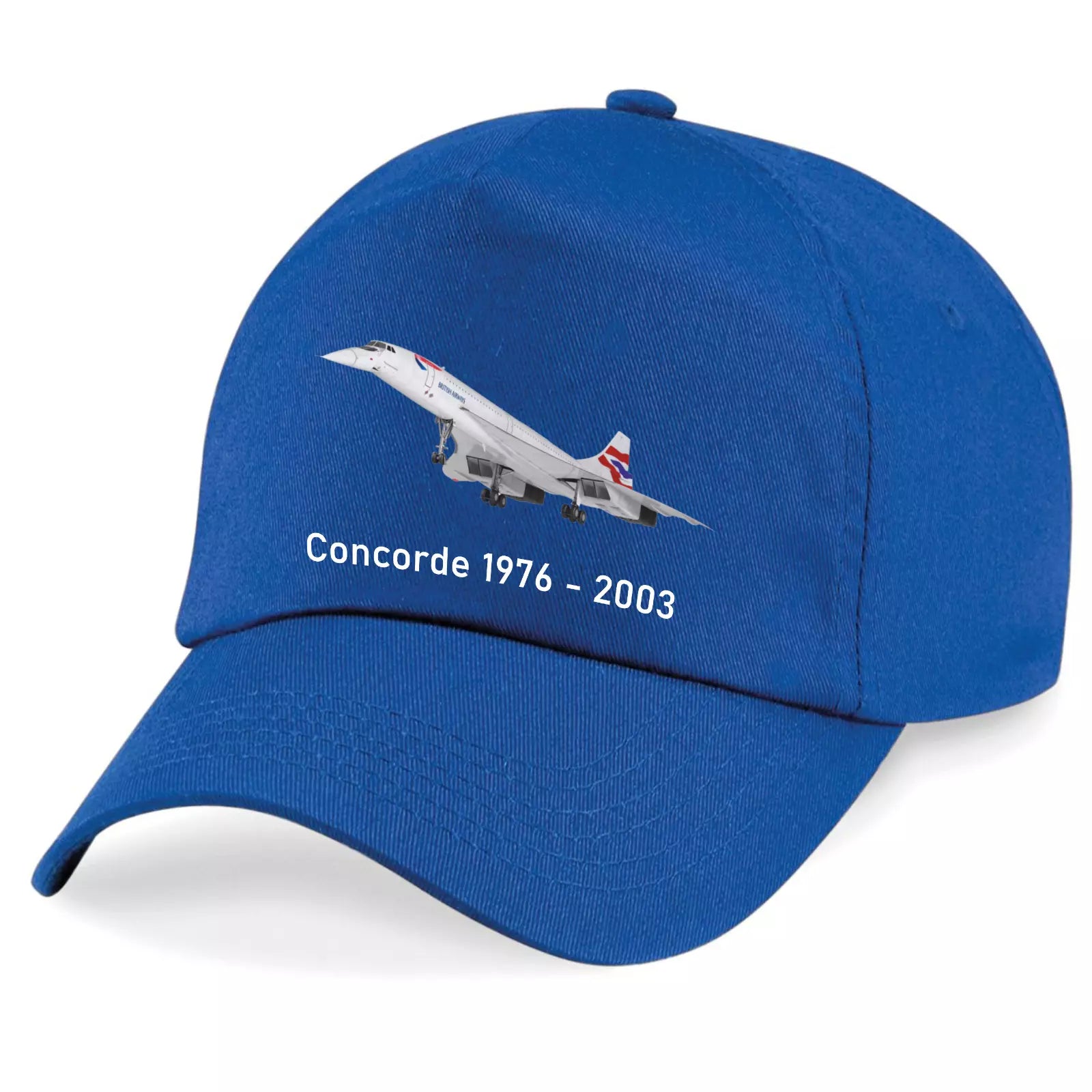 Retro British Airways Classic Iconic Concorde Airline Collectors Baseball Cap