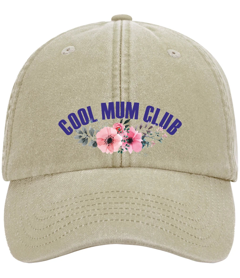 Custom Cool Mum Club Mothers Day Gift Premium Vintage Low Profile Baseball Cap