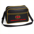 New Customiseable Retro Vintage Design TWA Airline Flight Travel Shoulder Bag