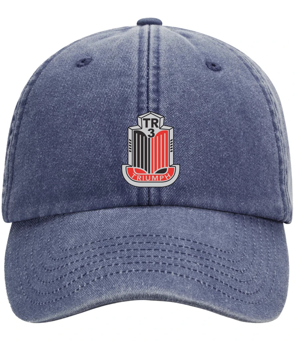Vintage Motoring Triumph TR3/3A /TR 4 Premium Vintage Low Profile Baseball Cap
