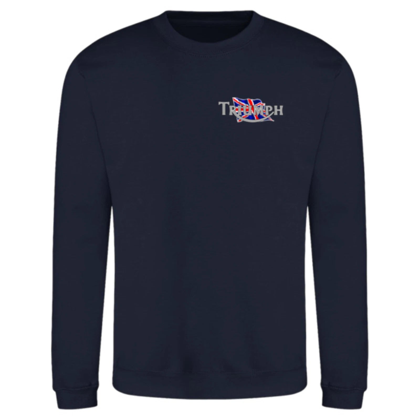 Retro VintageClassic English Triumph Motorcycle Biker Premium Quality Sweatshirt