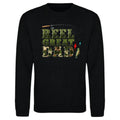 Signature Apparel - funny-humorous-fishing-angling-reel-great-dad-text-premium-quality-sweatshirt