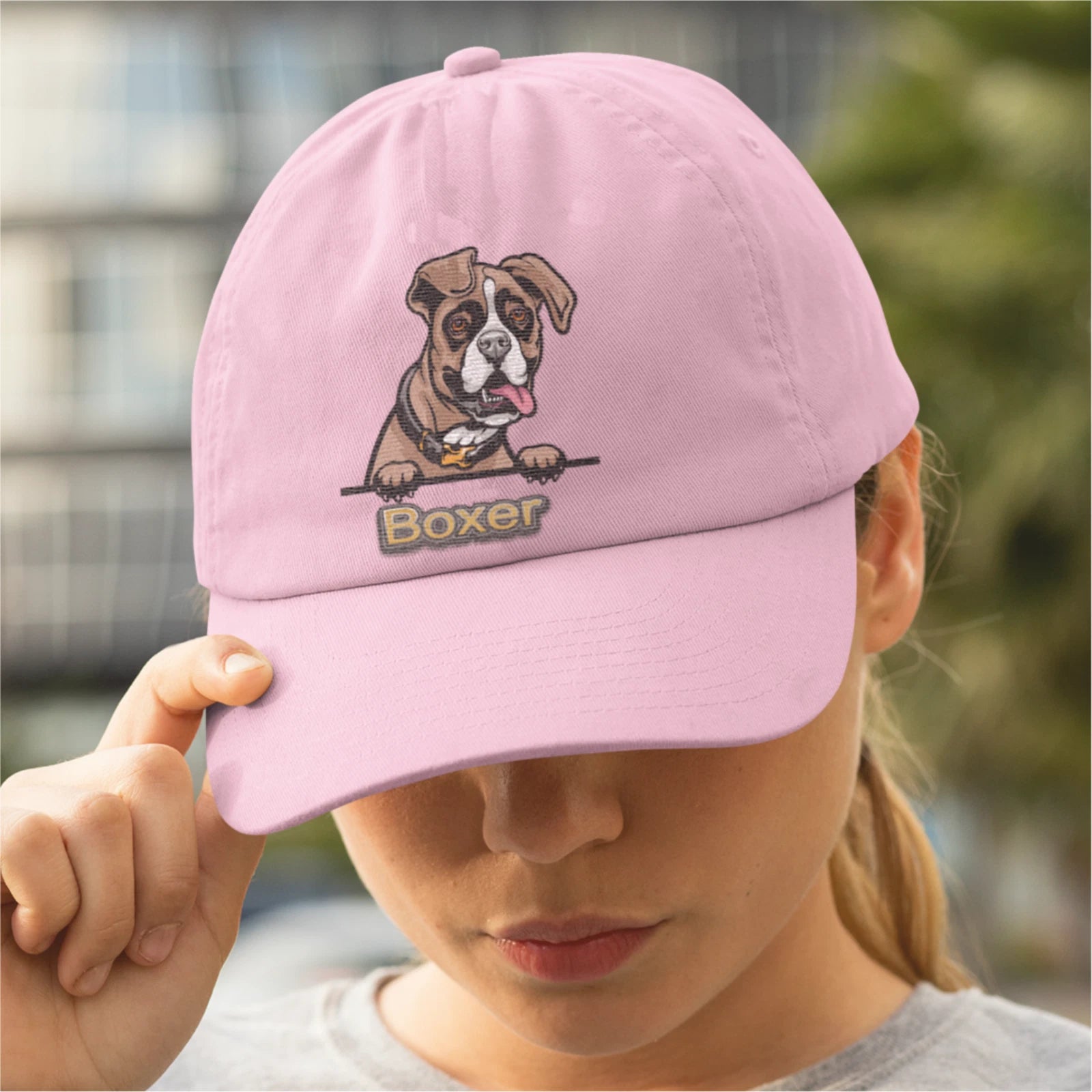 Choose from 100 Breeds  Illustration Custom Canine Dog Personalised Baseball Cap
