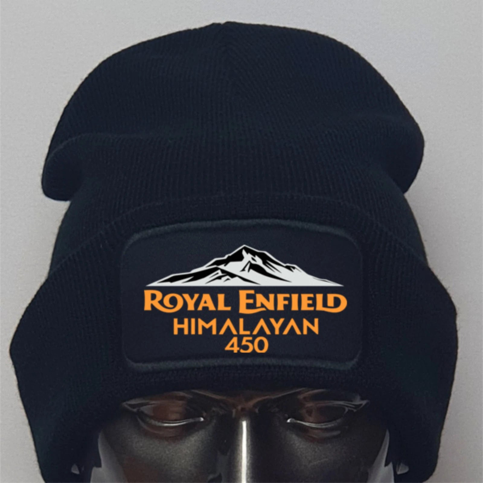 Retro Vintage Royal Enfield Himalayan 450 knitted Premium Quality Beanie Hat